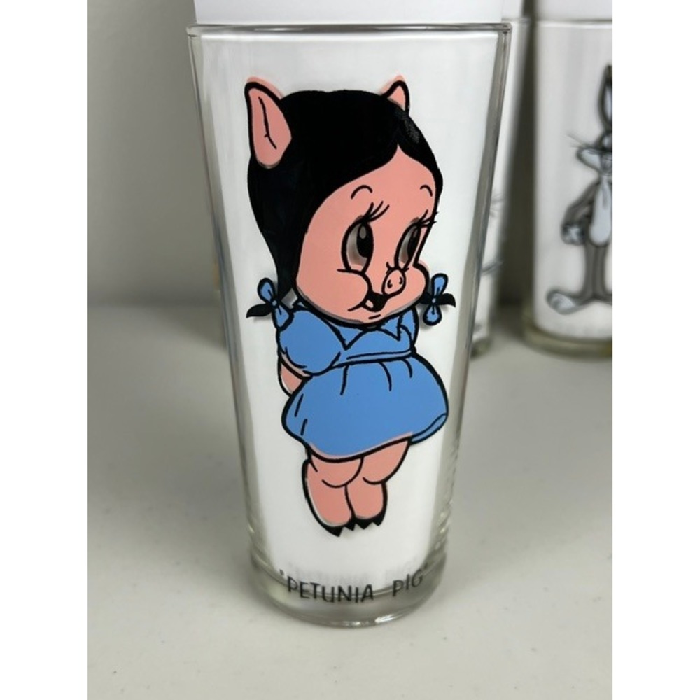 Vintage 1973-1976 Pepsi Looney Tunes Collector Series Glasses Set of 8 WB - Picture 6 of 16